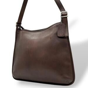 COACH Ergo shoulder bag, brown, old Coach, one-shoulder, leather, crossbody, ...